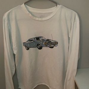 Long sleeve J.Galt motor show top